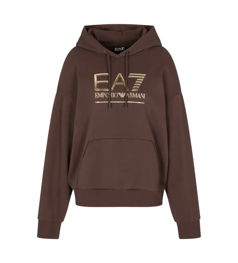 per donna 7W000417_AF12473 Felpa marrone ad alta visibilità Rn (XXS), Casual, Cotone