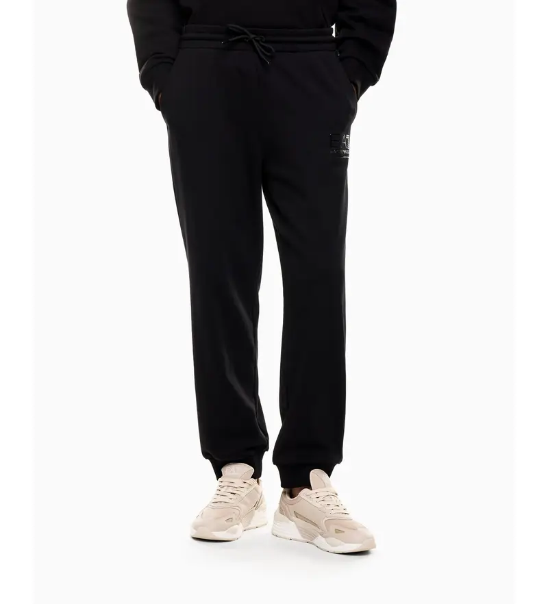 per donna. 7W000418_AF12473 Pantaloni neri ad alta visibilità (XXS), Nero, Casual, Cotone