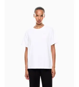 per donna 7W000455_AF10373 Maglietta bianca Train Core (XXS), Bianco, Casual, Cotone, Manica corta