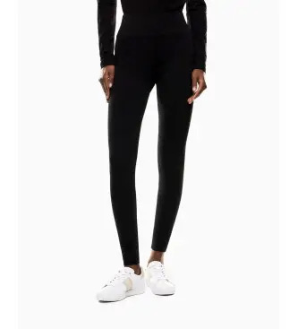 per donna 7W000459_AF12484 Collant in cotone elasticizzato nero Core Lady (XXS), Sportivo, Multisport