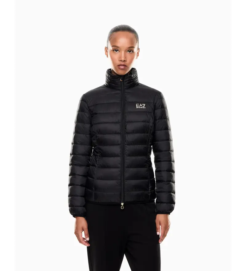 per donna. 7W000473_AF12477 Giacca nera ultraleggera (XS), Nero, Casual, Poliamide