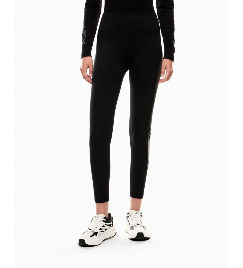 Ea7 Leggings Donna Nero 4139143