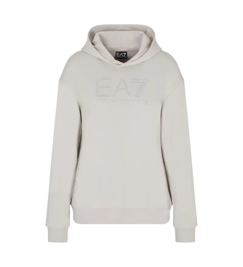 per donna 7W000537_AF15831 Felpa Beige Vapor (S), Casual, Cotone, Manica lunga Blu