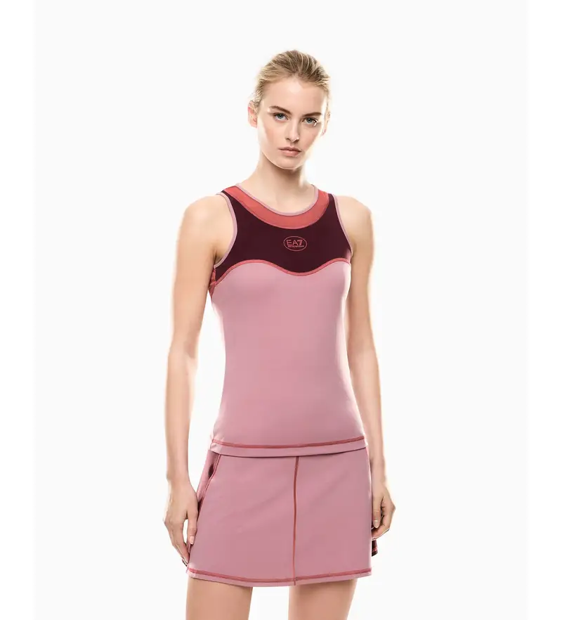 per donna 7W000556_AF19155 Maglietta rosa Tennis Pro Freestyle (XXS), Sportivo, Multisport, Poliamide, Senza maniche / cinghie