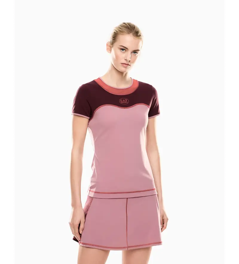 per donna 7W000557_AF19155 Maglietta rosa Tennis Pro Freestyle (XXS), Sportivo, Multisport, Poliamide, Manica corta