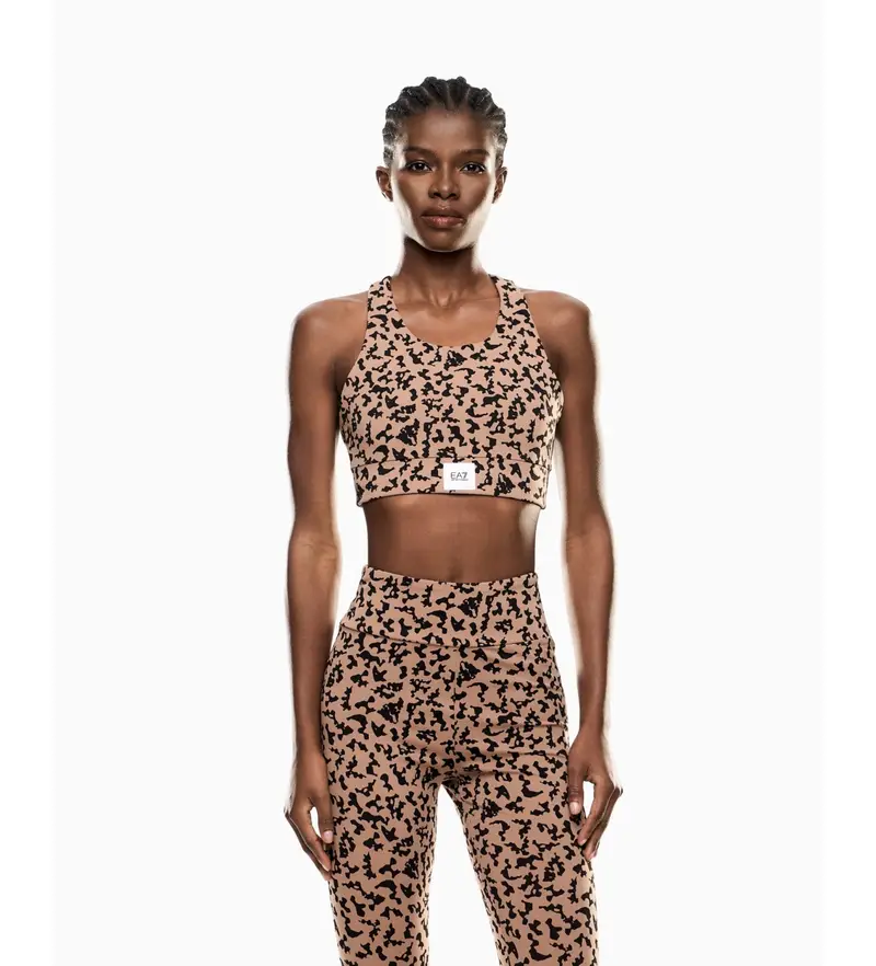 Ea7 Top Donna Marrone 4138835