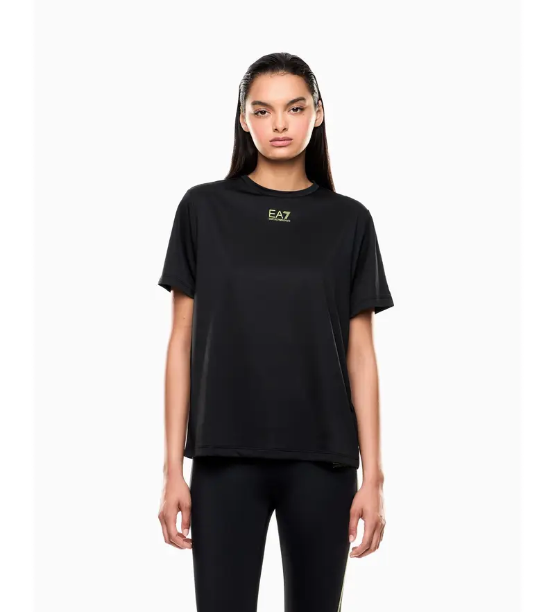 per donna. 7W000583_AF15723 Maglietta nera Ventus7 (XXS), Nero, Casual, Sportivo, Multisport, Poliestere, Manica corta