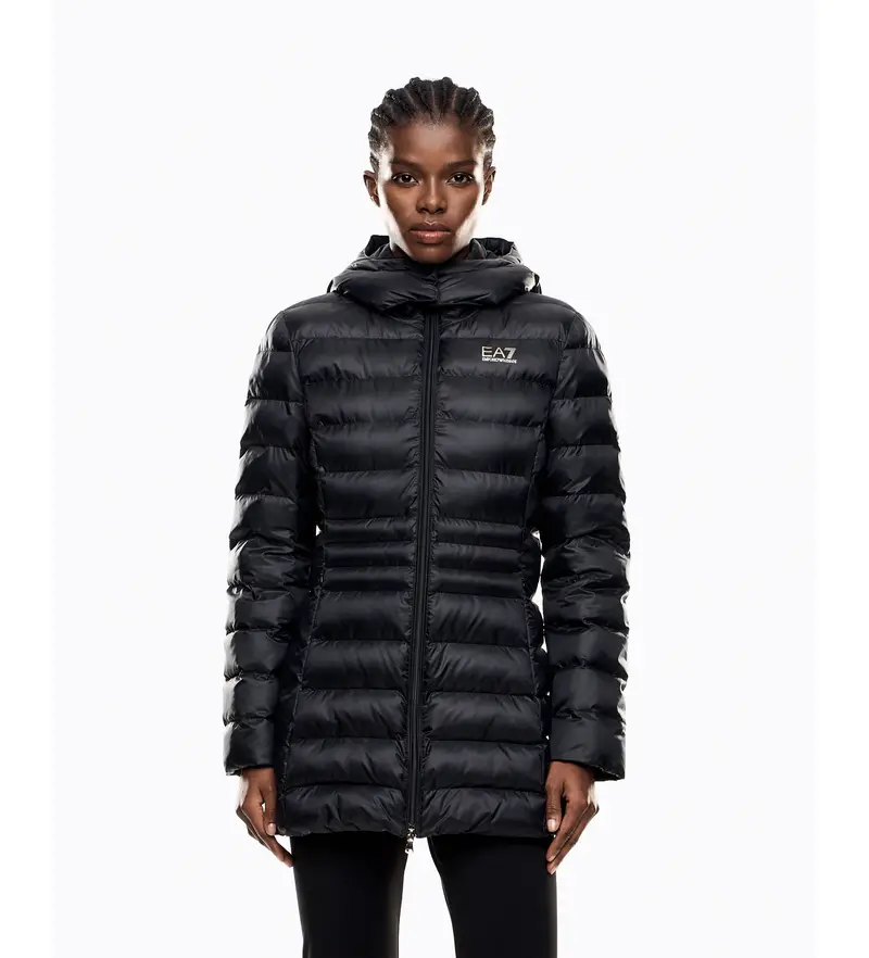 per donna. 7W000685_AF12475 Giacca Caban nera (M), Nero, Casual, Poliamide