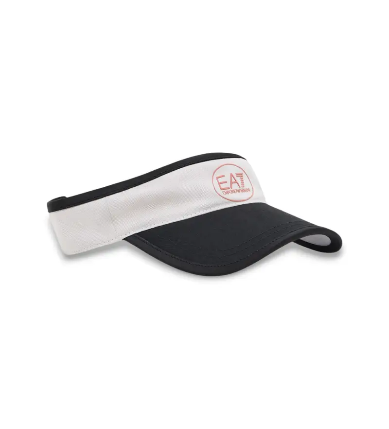 per donna. 7W000797_AF13034 Visiera nera Tennis Pro (OSFA), Nero, Casual, Sportivo, Cotone