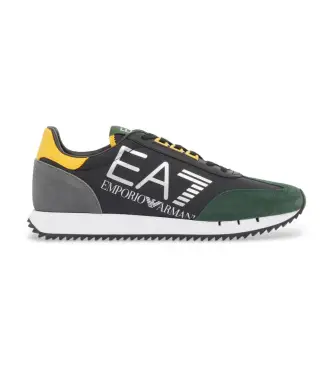 per donna 7X000541_AF18609 scarpe da ginnastica verdi vintage (40), Basso, Stringhe, Casual, Verde Pelle