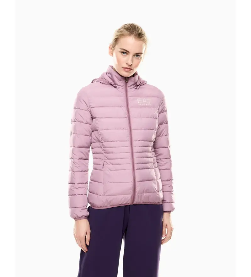 per donna 8NTB23_TNF8Z Giacca imbottita Core Lady con cappuccio rosa (S), Casual, Poliestere