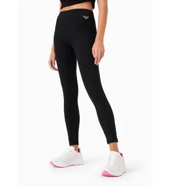 per donna 8NTP82_TJ01Z Leggings neri Train Evolution (S), Nero, Casual, Sportivo, Cotone, Multisport