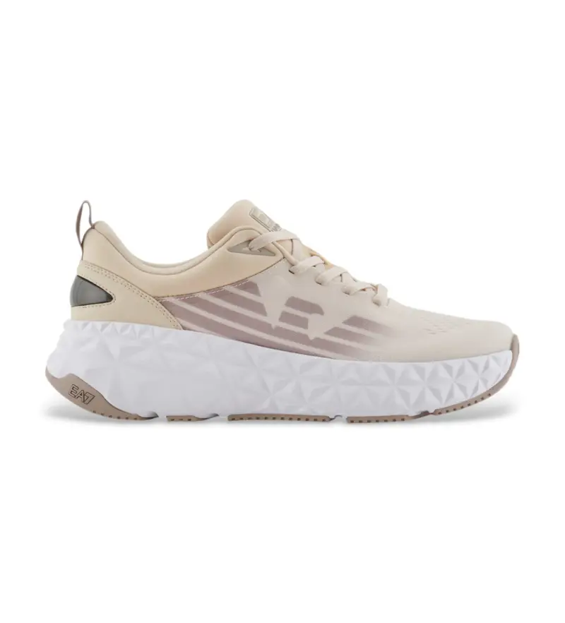 per donna X8X239_XK432 Sneakers beige definitive (39 3), Basso, Stringhe, Casual