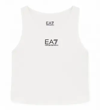 per ragazza 7G000110_AF14524 Top da tennis bianco Pro Girl (14 años= 164/166 cm), Sportivo, Poliamide, Senza maniche / cinghie, moda pe