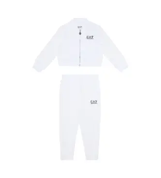 per ragazza 7G000111_AF12114 Tuta in tessuto tecnico VENTUS7 Tennis Pro bianca (12Años= 154cm), Bianco, Casual, Sportivo, Multisport, P