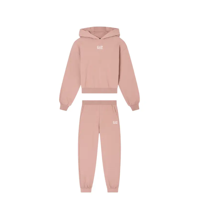 per ragazza 7G000128_AF16219 Tuta beige Logo Series (10Años= 142cm), Casual, Cotone, Manica lunga, moda per bambini