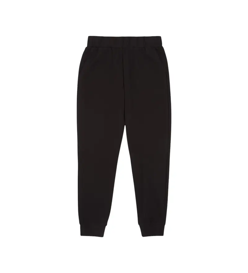 per ragazza. 7G000141_AF13135 Pantaloni neri Core Id (8Años= 130cm), Nero, Casual, Cotone, moda per bambini