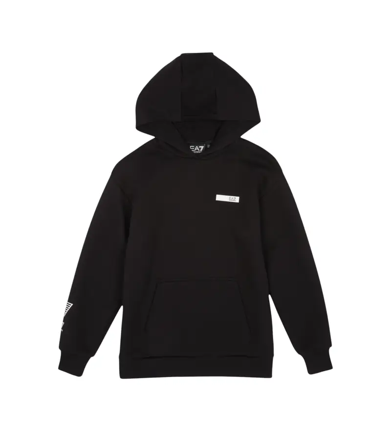 per ragazza. 7G000159_AF13151 Felpa Natural Ventus7 nera (4Años= 106cm), Nero, Casual, Cotone, moda per bambini