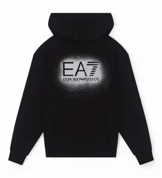 per ragazza 7G000180_AF13135 Felpa nera Visibility Girl (10Años= 142cm), Nero, Casual, Cotone, Manica corta, moda per bambini