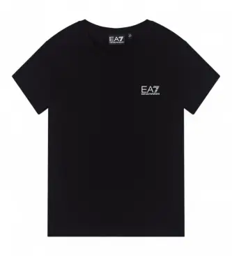 per ragazza 7G000218_AF12945 Maglietta Natural Ventus7 Girl nera (10Años= 142cm), Nero, Casual, Poliestere, Manica corta, moda per bamb