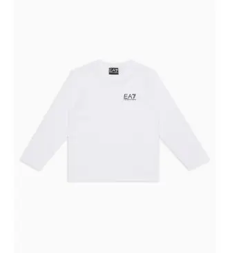 per ragazzo 7B000021_AF10378 Maglietta bianca Core Identity Asv (10Años= 142cm), Bianco, Casual, Cotone, Manica lunga, moda per bambini