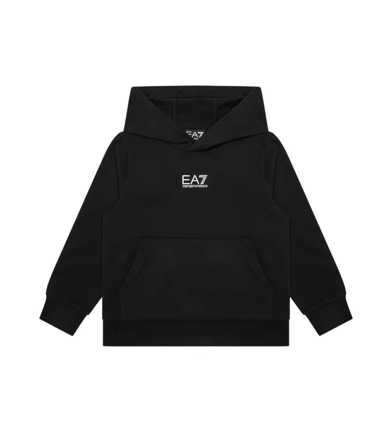 per ragazzo 7B000024_AF10380 Felpa nera Core Identity (10Años= 142cm), Nero, Casual, Sportivo, Cotone, Multisport, moda per bambini