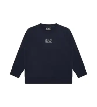 per ragazzo 7B000025_AF10380 Felpa girocollo in cotone blu navy Core Identity (10Años= 142cm), Casual, Sportivo, Multisport, moda per b