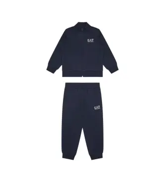 per ragazzo 7B000030_AF10380 Tuta da ginnastica blu navy AF (12Años= 154cm), Casual, Sportivo, Cotone, Multisport, Manica lunga, moda p