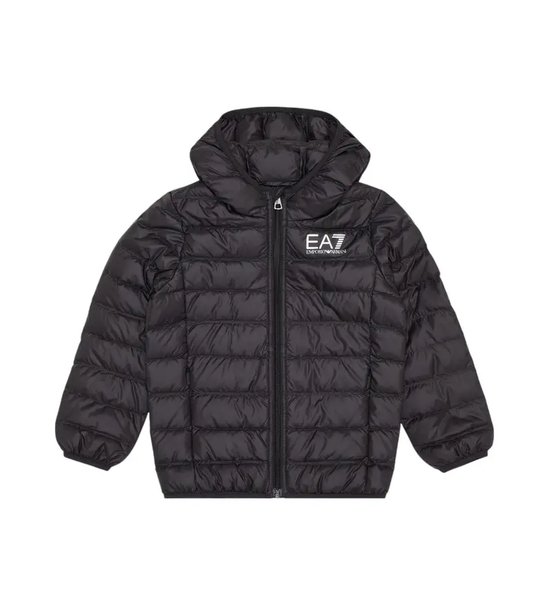 per ragazzo 7B000035_AF12477 Core Identity Boy piumino nero (10Años= 142cm), Casual, Poliamide, moda per bambini