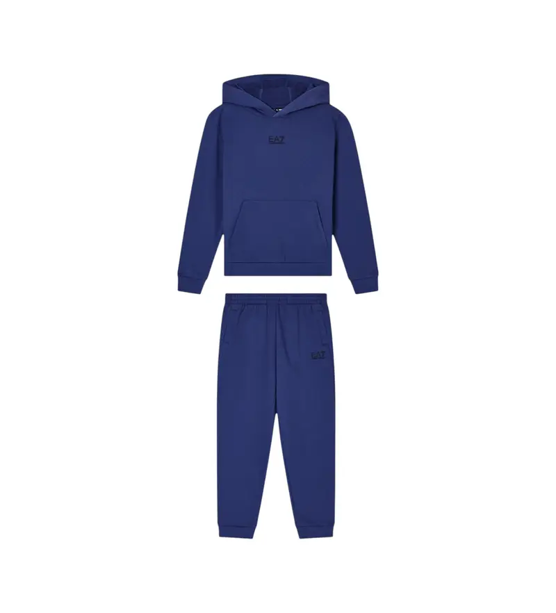 per ragazzo 7B000164_AF10368 Tuta blu ID (4Años= 106cm), Casual, Sportivo, Cotone, Multisport, Manica lunga, moda per bambini