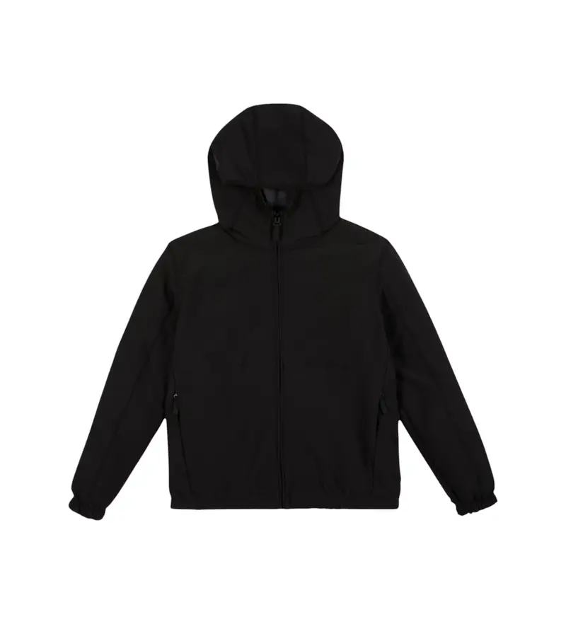 per ragazzo. 7B000166_AF16826 Giacca nera con logo monogramma (4Años= 106cm), Nero, Casual, Poliestere, moda per bambini