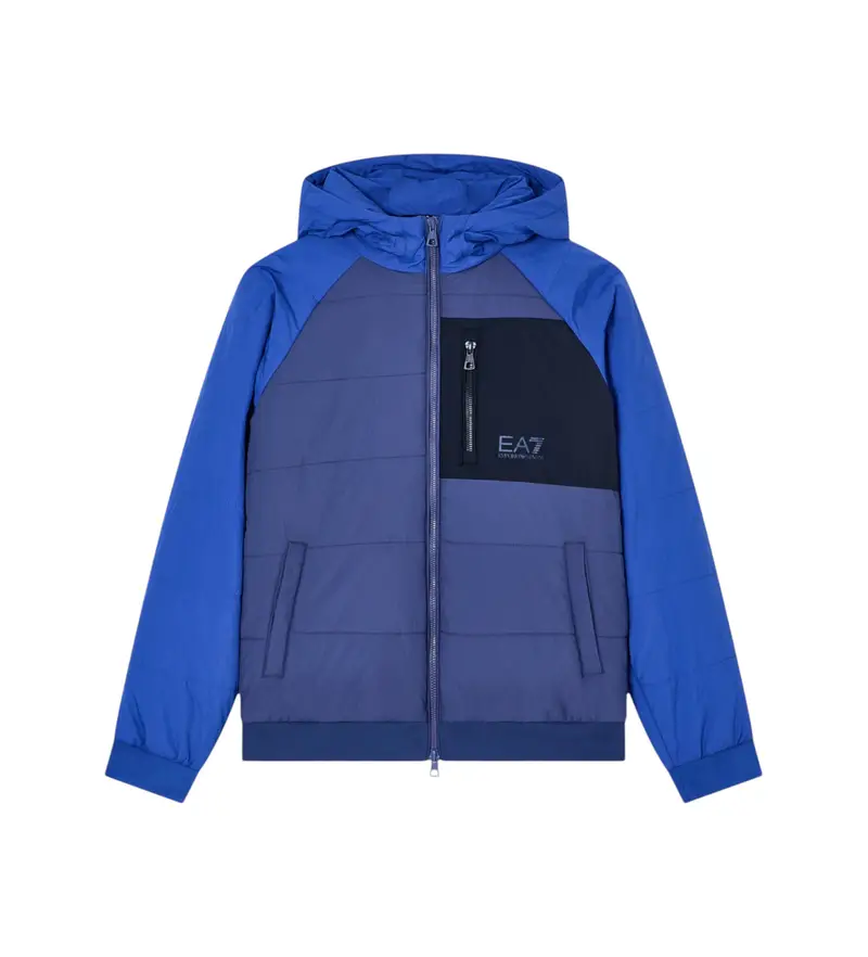 per ragazzo 7B000229_AF15951 Giacca invernale da montagna blu (4Años= 106cm), Casual, Poliestere, Manica lunga, moda per bambini