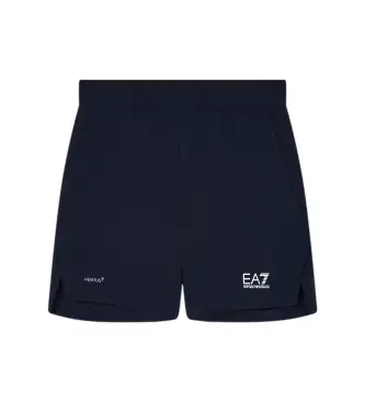 per ragazzo 7B000272_AF13137 Pantaloncini Tennis Pro blu navy (10Años= 142cm), Casual, Poliestere, moda per bambini