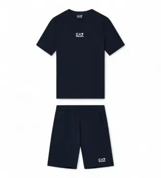 per ragazzo 7B000294_AF10378 Set da ragazzo Navy Core Identity (10Años= 142cm), Casual, Sportivo, Verde, Cotone, Sportswear, Multisport