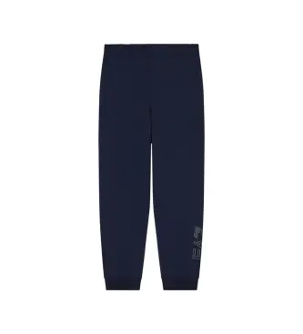 per ragazzo 7B000300_AF13512 Pantaloni blu navy ad alta visibilità (10Años= 142cm), Casual, Cotone, moda per bambini