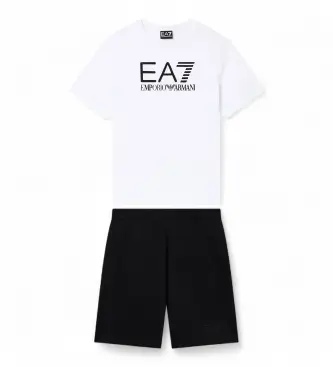 per ragazzo 7B000302_AF10375 Set Visibility Boy bianco (10Años= 142cm), Casual, Sportivo, Cotone, Sportswear, Multisport, moda per bamb Nero