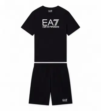 per ragazzo 7B000302_AF10375 Set Visibility Boy nero (10Años= 142cm), Casual, Sportivo, Cotone, Sportswear, Multisport, Manica lunga, m