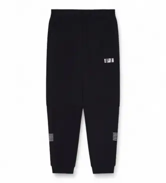 per ragazzo 7B000314_AF12660 Pantaloni neri Premium Boy (10Años= 142cm), Nero, Casual, Sportivo, Sportswear, Multisport, Poliestere, mo Naturale