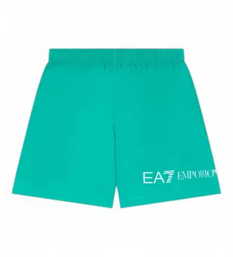 per ragazzo 7B000341_AF13049 Pantaloncini da bagno verdi per bambini (10Años= 142cm), Blu, Casual, Sportivo, Verde, Sintetico, Sportswe