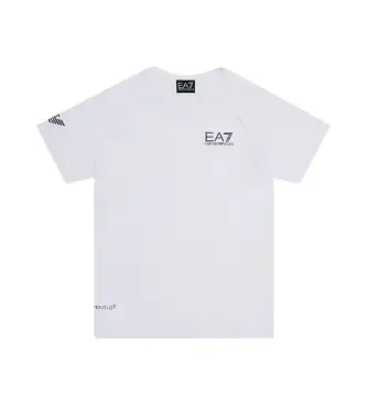 per ragazzo 8NBT22_BJEMZ T-shirt Tennis Pro Boy in tessuto tecnico VENTUS7 bianco (10años= 142cm), Casual, Poliamide, Manica corta, mod