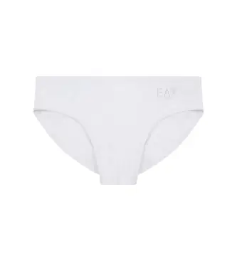 per uomo 7M000501_AF14514 costume da bagno slip bianco (L), Beachwear, Poliamide