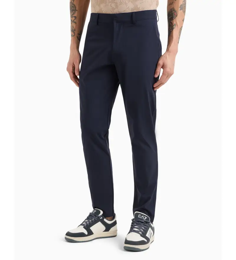 per uomo 7M000509_AF14589 Pantaloni blu navy Ventus7 (L), Casual, Poliamide