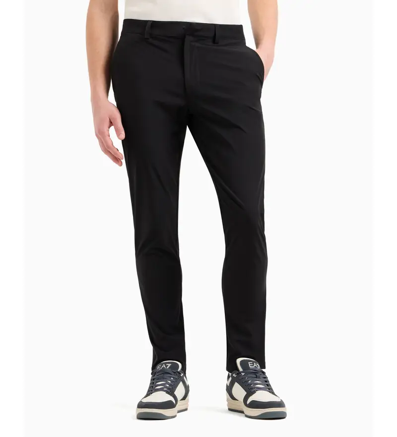 per uomo 7M000509_AF14589 Pantaloni Golf Pro in tessuto tecnico Ventus7 nero (L), Casual, Poliestere