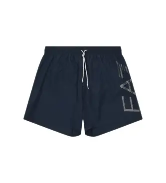 per uomo 7M000550_AF14497 Costume da bagno Maxilogo Marine (3XL), Beachwear, Poliestere, Navy