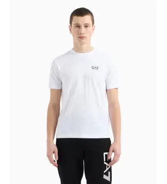 per uomo 7M000567_AF10375 Maglietta AF10375-7M000567 bianca (S), Bianco, Casual, Cotone, Manica corta