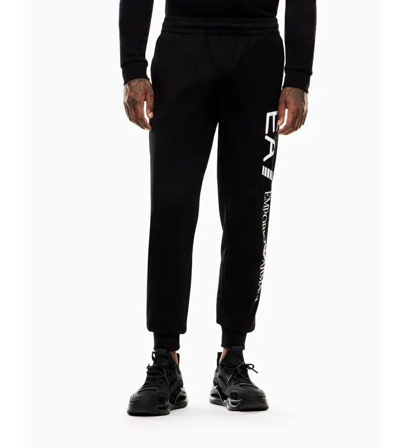 per uomo 7M000571_AF13512 Pantaloni neri della serie Logo (L), Nero, Casual, Cotone