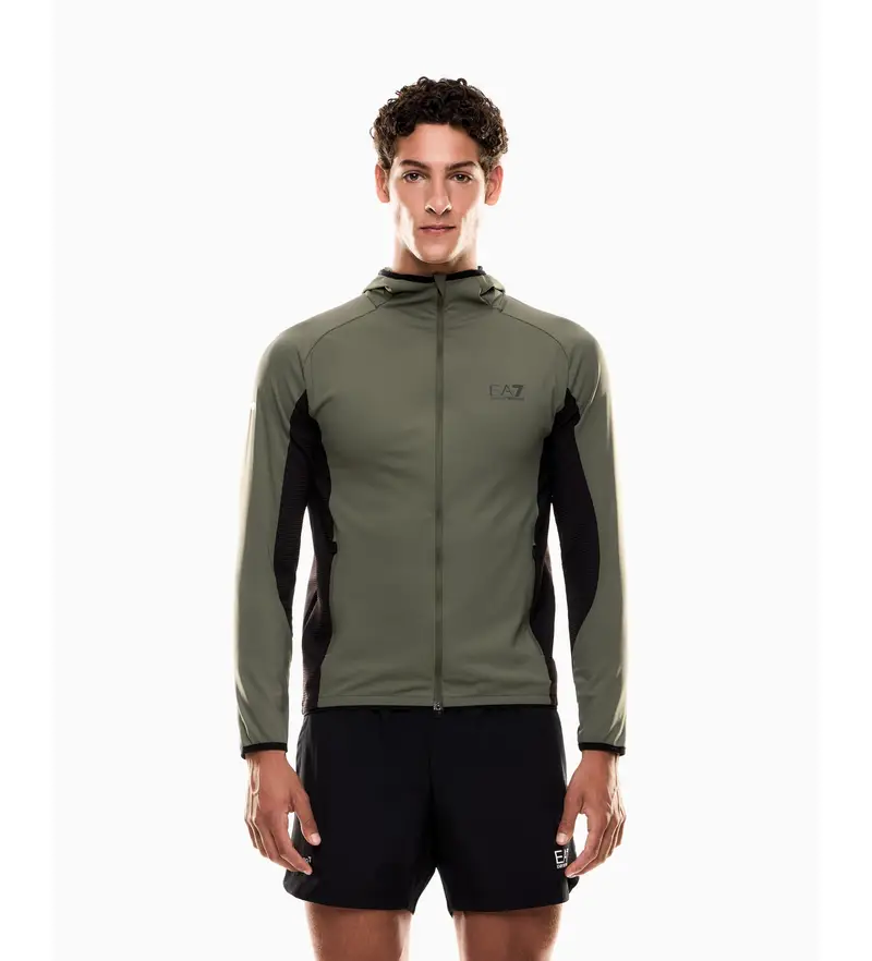 per uomo. 7M000591_AF13534 Giacca verde Vigor7 (M), Casual, Sportivo, Multisport, Poliamide