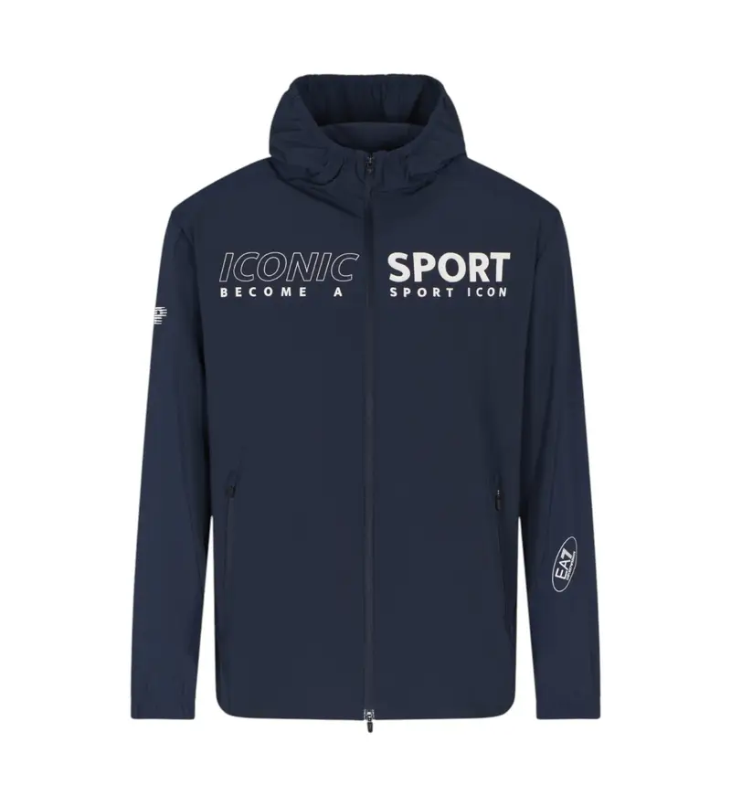 per uomo 7M000597_AF13392 Giacca sportiva blu navy (XS), Casual, Sportivo, Multisport, Poliestere