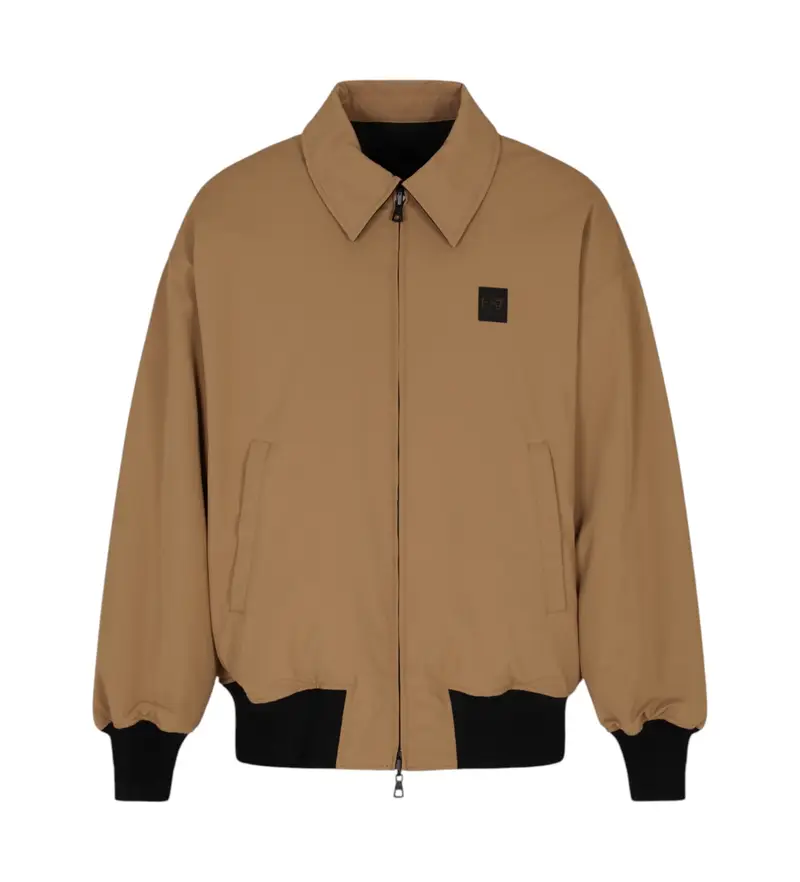 per uomo 7M000624_AF13889 Giacca da calcio marrone (XS), Casual, Poliamide