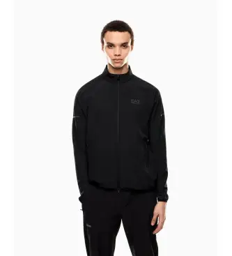 per uomo 7M000638_AF16826 Giacca nera Dynamic Athlete Ventus7 (M), Nero, Casual, Sportivo, Multisport, Poliestere, Manica lunga